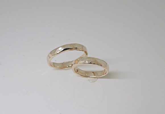 京都市伏見区からお越しの上村様　遺骨リング