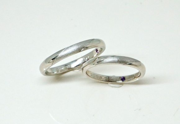 滋賀県栗東市からお越しの永井様　手作り遺骨リング