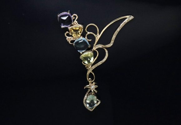 滋賀県甲賀市からお越しの村山様　オリジナルリフォームネックレス