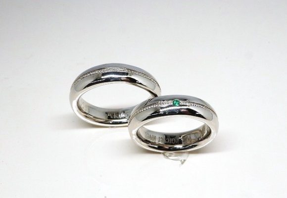 京都府山科区からお越しの長島様　手作り遺骨リング